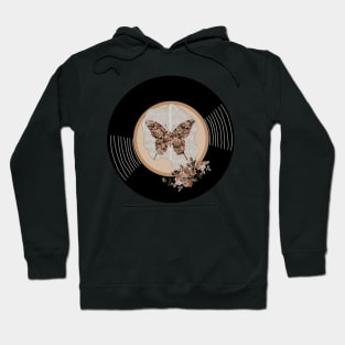 Vinyl - Butterlfy Flowers (Torn Book) Hoodie